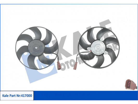 FAN MOTORU DAVLUMBAZLI VW PASSAT 05-07 2.0TDI 200W-296mm