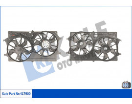 FAN MOTORU KOMPLE AC CIFTLI 1.6 ZETEC 16V FOCUS BM 98 04