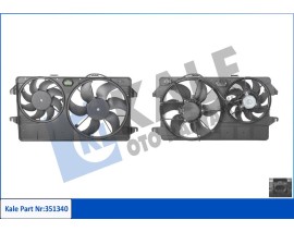 FAN MOTORU KOMPLE CIFT FANLI FORD TOURNEO CONNECT 02 14