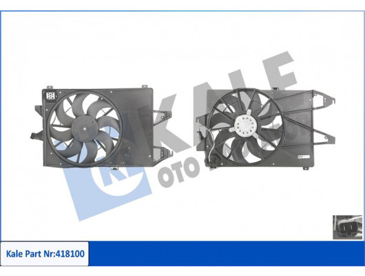 FAN MOTORU MONDEO II MONDEO III 1.6 1.8 2.0 2.0TDCI 96 07 KLIMALI