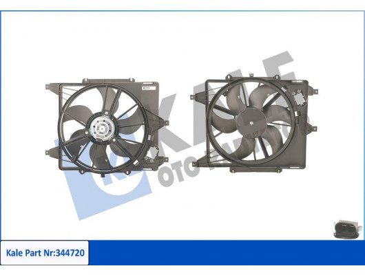 FAN MOTORU PERVANELİ CLIO II-KNG 97 MGN I-SCENIC I 99-03 AC