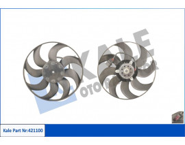 FAN MOTORU PERVANELİ POLO-CORDOBA 02-09 IBIZA IV-V-FABIA 99-08 1.2-1.4 16V-1.6 16V 300W-390mm DAVLUMBAZ YOK