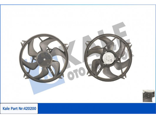 FAN MOTORU PEUGEOT P406 98 04 280W-385mm