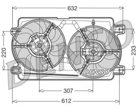 FAN . RADİATOR ALFA ROMEO 166 98-07