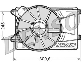 FAN. RADİATOR ALFA ROMEO MITO 08-