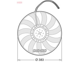 FAN. RADİATOR AUDI A6 4F. C6 04-11