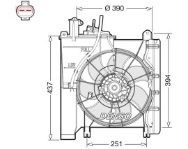 FAN. RADİATOR CITRO N C1 I 05-14