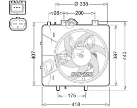 FAN. RADİATOR CITRO N C2 03-10