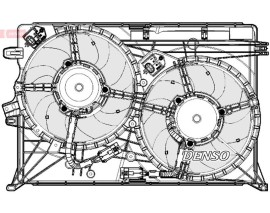 FAN. RADİATOR FIAT 500X 14-