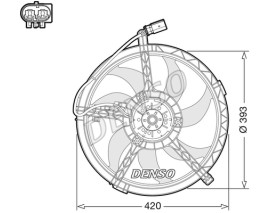 FAN. RADİATOR MINI MINI R50. R53 01-06