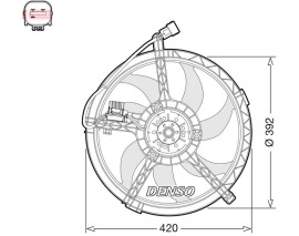 FAN. RADİATOR MINI MINI R56 06-13