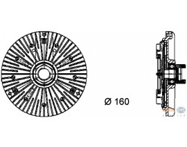 FAN TERMIGI PREMIUM LINE BMW S54 B32 M3 E46 M30 B30 B34 M5 E34