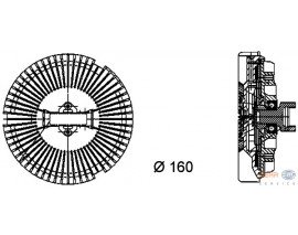 FAN TERMIGI PREMIUM LINE R.R 3 VOGUE L322 02 05 BMW E65 03 08 E53 00 03