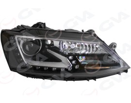 FAR LEDLİ DS5 AMPULLU MERCEKLİ MOTORLU SAG JETTA 15-17