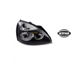 FAR SİNYAL SAĞ CLIO II-SYMBOL II 04 ELEKTRİKLİ H7 H1 SİYAH KAPAKLI MAKO TİPİ