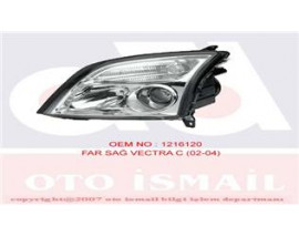 FAR SİNYAL SAĞ VECTRA C 04/02-08/05-KOMBİ 10/03-08/05-SIGNUM 05/03-08/05 ELEKTRİKLİ H7 H7