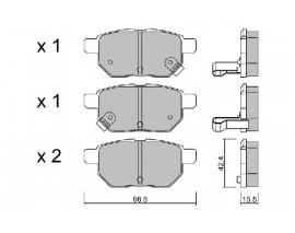 FREN BALATA DİSK COROLLA AURIS 2007-2012