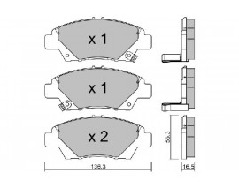 FREN BALATA DİSK ÖN JAZZ 2008 CR-Z 2009