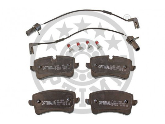 FREN BALATA SETİ. DİSKLİ FREN ARKA A8 4H2 4H8 4HC 4HL