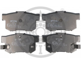 FREN BALATA SETİ. DİSKLİ FREN ARKA ACURA RSX COUPE DC TL VIGOR FIAT SEDICI FY HONDA ACCORD MK IV CB ACCORD MK IV AERODECK CB ACCORD MK IV COUPE CB CC ACCORD MK V CC CD ACCORD MK V CE CF