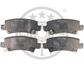 FREN BALATA SETİ. DİSKLİ FREN ARKA COROLLA E12 COROLLA ESTATE E12 COROLLA SALOON E12