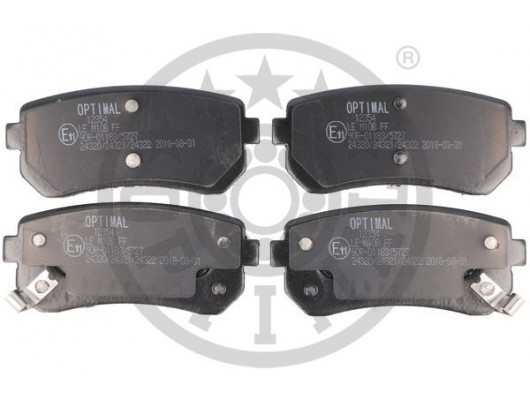 FREN BALATA SETİ. DİSKLİ FREN ARKA HYUNDAI ACCENT III MC ACCENT III SALOON MC İ20 PB PBT İ30 FD İ30 ESTATE FD İX35 LM EL ELH SONATA V NF SONATA VI YF TUCSON TL TLE KIA CEE D HATCHBAC