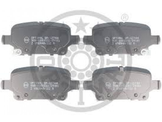 FREN BALATA SETİ. DİSKLİ FREN ARKA OPEL ASTRA K B16 ASTRA K SPORTS TOURER B16 INSIGNIA B COUNTRY TOURER Z18 INSIGNIA B GRAND SPORT Z18 INSIGNIA B SPORTS TOURER Z18 INSIGNIA B SPORTS TOURER C