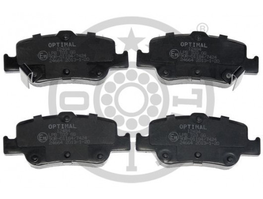 FREN BALATA SETİ. DİSKLİ FREN- AURIS E15 AURIS E18 AURIS ESTATE E18 AURIS HATCHBACK VAN E15 AURIS VAN HATCHBACK VAN E18 COROLLA SALOON E15 COROLLA SALOON E18- ZRE1