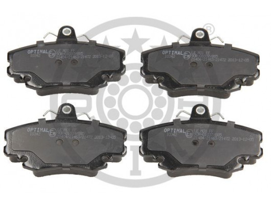 FREN BALATA SETİ. DİSKLİ FREN ÖN ALPINE V6 DACIA LOGAN LS LOGAN MCV KS SANDERO SANDERO II LADA L ARGUS BOX FS0- FSA PEUGEOT 205 741A-C 205 CONVERTİBLE 741B 20D 205 MK II 20A-C 309 10