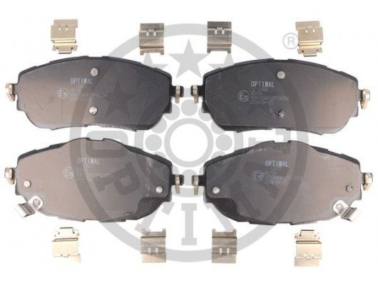 FREN BALATA SETİ. DİSKLİ FREN ÖN AURIS E18 AURIS ESTATE E18 AURIS VAN BOX E18 COROLLA SALOON E15 COROLLA SALOON E18- ZRE1