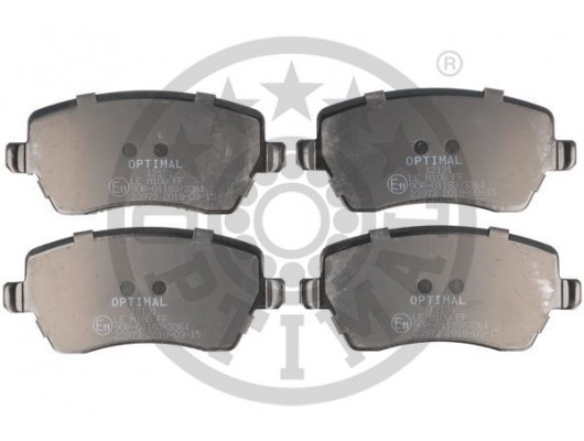 FREN BALATA SETİ. DİSKLİ FREN ÖN DACIA DOKKER ESTATE KE DOKKER EXPRESS BOX DUSTER HS DUSTER BOX LODGY JS LOGAN EXPRESS FS LOGAN MCV KS LOGAN PİCKUP US CITAN DUALİNER 415 CITAN PANEL VAN