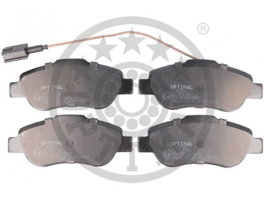 FREN BALATA SETİ. DİSKLİ FREN ÖN FIAT 500 312 500 C 312 KA RU8