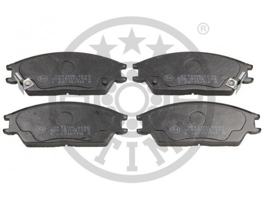 FREN BALATA SETİ. DİSKLİ FREN ÖN HYUNDAI ACCENT II LC ACCENT II SALOON LC GETZ TB LANTRA MK II J-2 LANTRA MK II ESTATE J-2