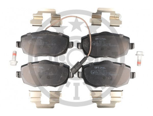 FREN BALATA SETİ. DİSKLİ FREN ÖN LANCIA YPSILON 843