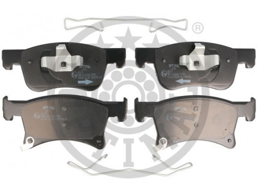 FREN BALATA SETİ. DİSKLİ FREN ÖN OPEL ADAM M13 CORSA E X15 CORSA E VAN X15 VAUXHALL ADAM M13 CORSA MK IV E X15 CORSAVAN MK IV E X15