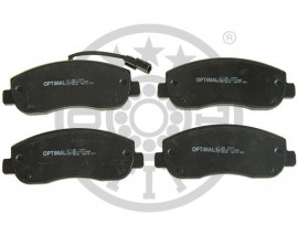 FREN BALATA SETİ. DİSKLİ FREN ÖN OPEL MOVANO B BOX X62 MOVANO B BUS X62 MOVANO B PLATFORM-CHASSİ S X62 RENAULT MASTER III BOX FV MASTER III BUS JV MASTER III PLATFORM-CHASSİS EV HV UV VAUXH