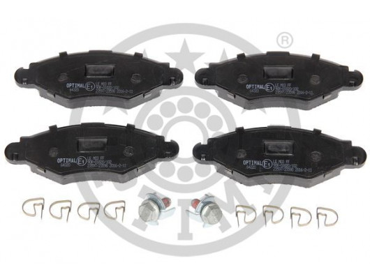 FREN BALATA SETİ. DİSKLİ FREN ÖN PEUGEOT 206 HATCHBACK 2A-C 206 SALOON 206 SW 2E-K 206 VAN 206 2L- 2M 306 7B N3 N5 306 BOX BODY-HATCHBACK 306 BOX BODY-ESTATE N- 7 306 HATCHBACK 7A 7C N3 N5