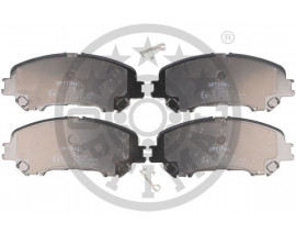 FREN BALATA SETİ. DİSKLİ FREN ÖN QASHQAI II CLOSED OFF-ROAD VEHİCLE J11 J11