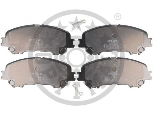 FREN BALATA SETİ. DİSKLİ FREN ÖN QASHQAI II CLOSED OFF-ROAD VEHİCLE J11 J11