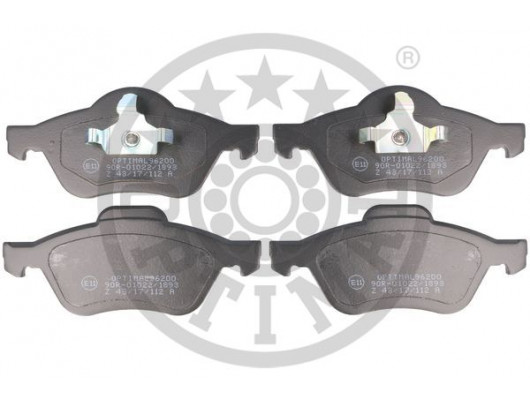 FREN BALATA SETİ. DİSKLİ FREN ÖN RENAULT LAGUNA II BG0-1 LAGUNA II SPORT TOURER KG0-1