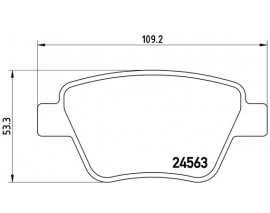 FREN BALATASI ARKA A1-1.2TFSI 1.4TFSI 1.6TDI 10-/A3 1.6TDI 09-LEON 1.2TSI XTRA LINE