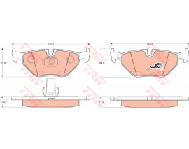 FREN BALATASI ARKA BMW E39
