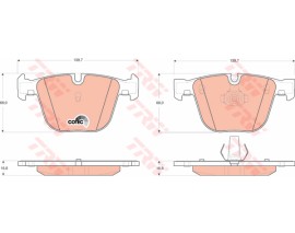 FREN BALATASI ARKA BMW E60 E64 E65 E70 F15 F16 M3 E90 93 E82 M
