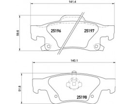 FREN BALATASI ARKA JEEP GRAND CHEROKEE IV 3.6 V6 10-