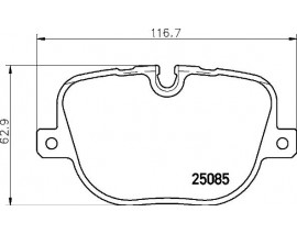 FREN BALATASI ARKA- LAND ROVER RANGE ROVER IV 2012 LAND ROVER DISCOVERY IV 2010