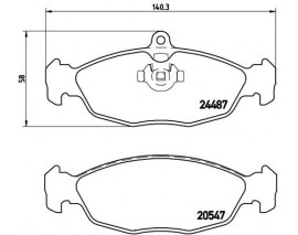 FREN BALATASI ARKA LOW-MET ASTON MARTIN