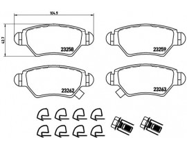 FREN BALATASI ARKA LOW-MET CHEVROLET