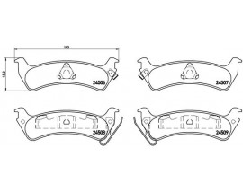 FREN BALATASI ARKA LOW-MET JEEP