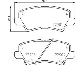 FREN BALATASI ARKA LOW-MET KIA