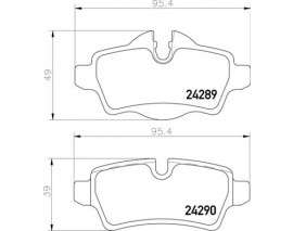 FREN BALATASI ARKA LOW-MET MINI
